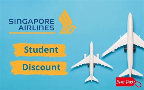 singapore airlines student discount